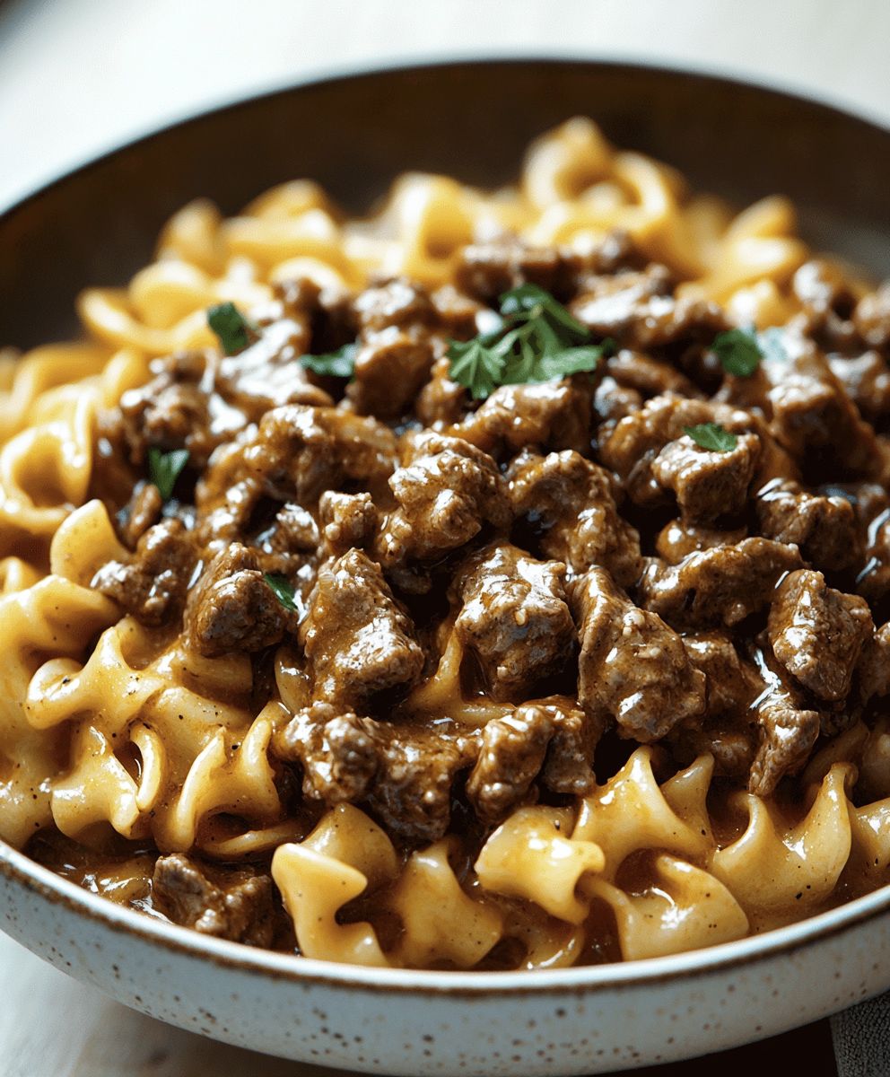 Beef and Noodles