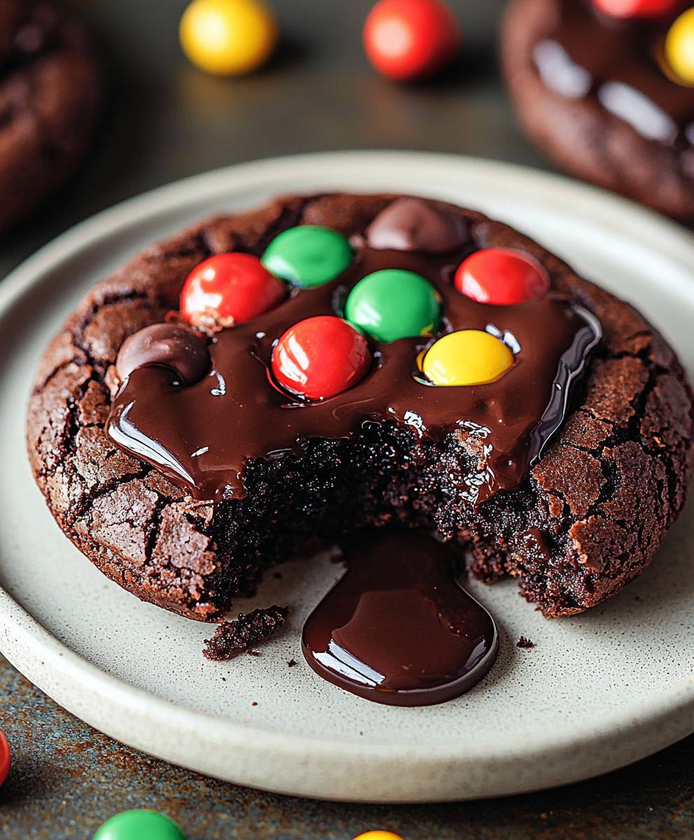 Cosmic Brownie Cookies