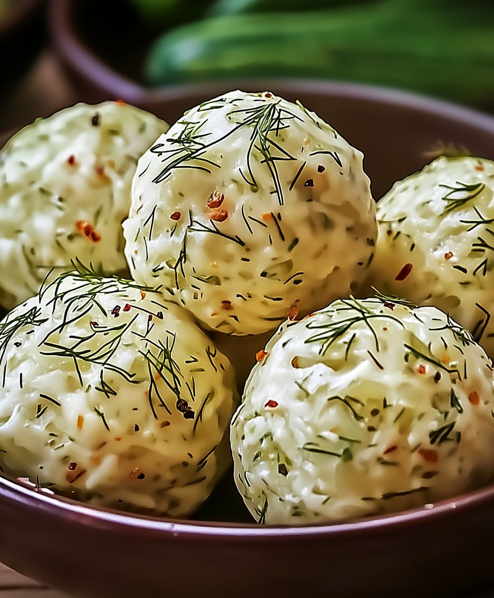 Dill Pickle Cheese Balls