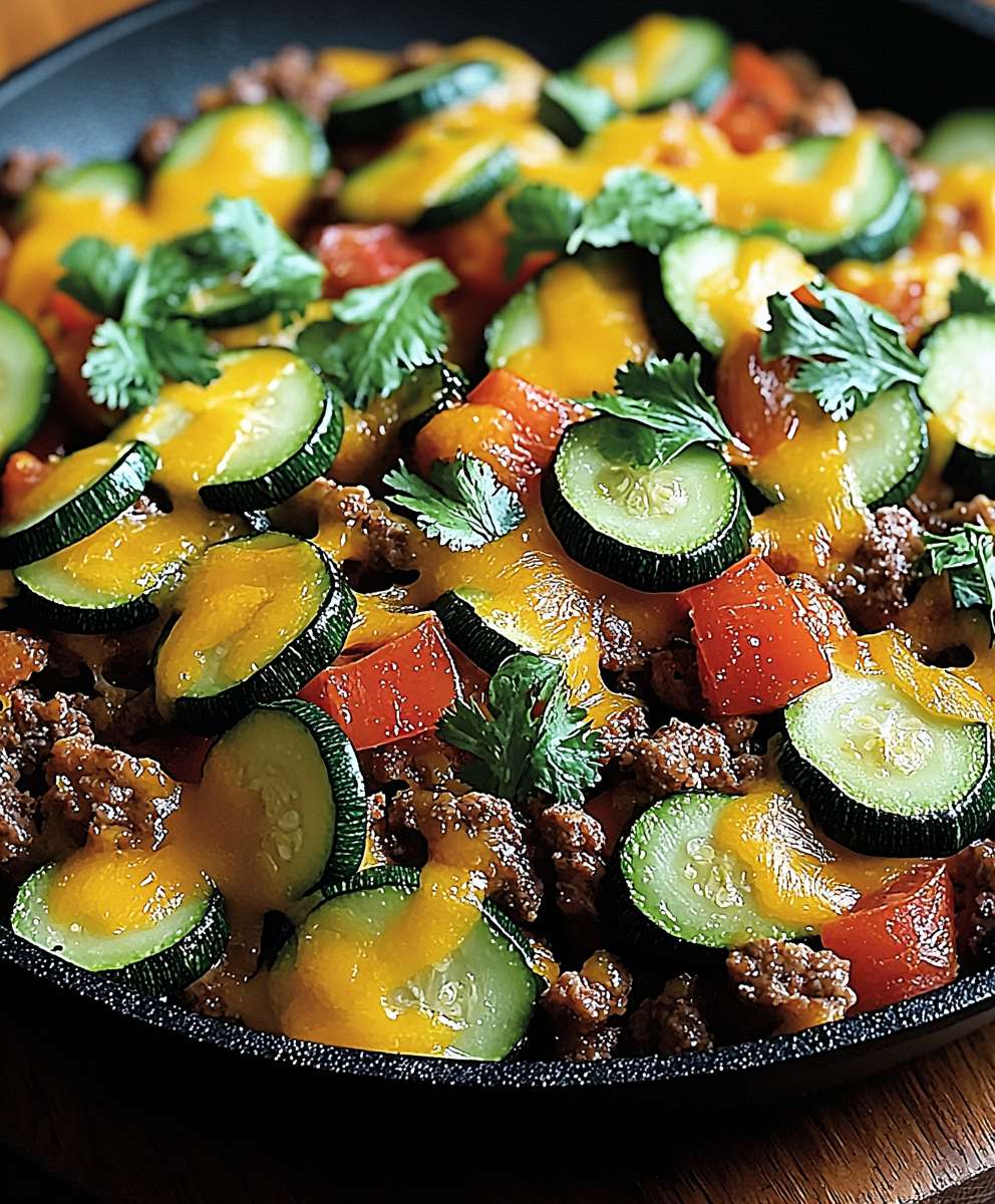 Taco Zucchini Skillet