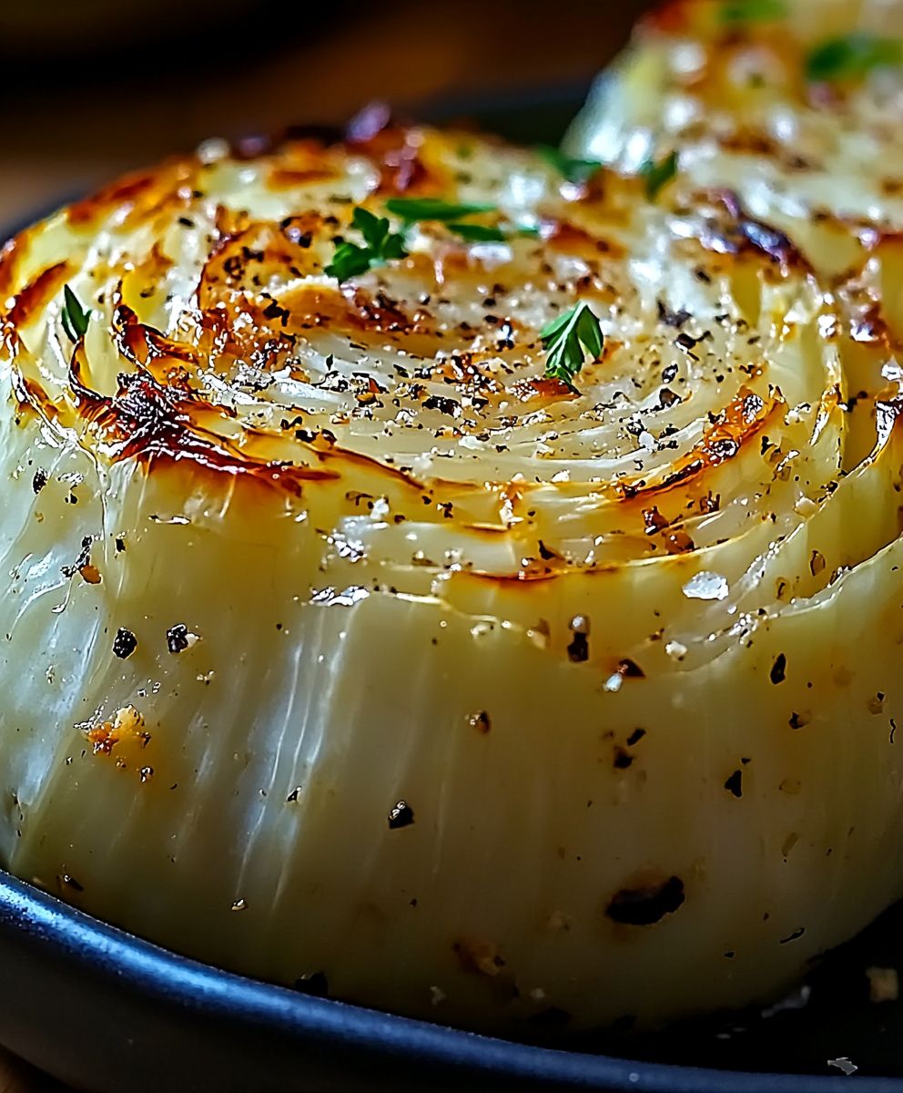Garlic Parmesan Cabbage