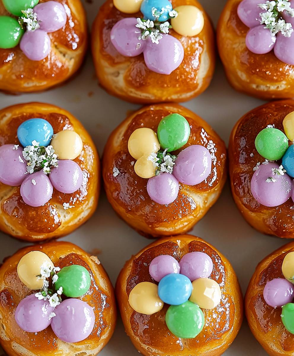 Flower Pretzel Bites