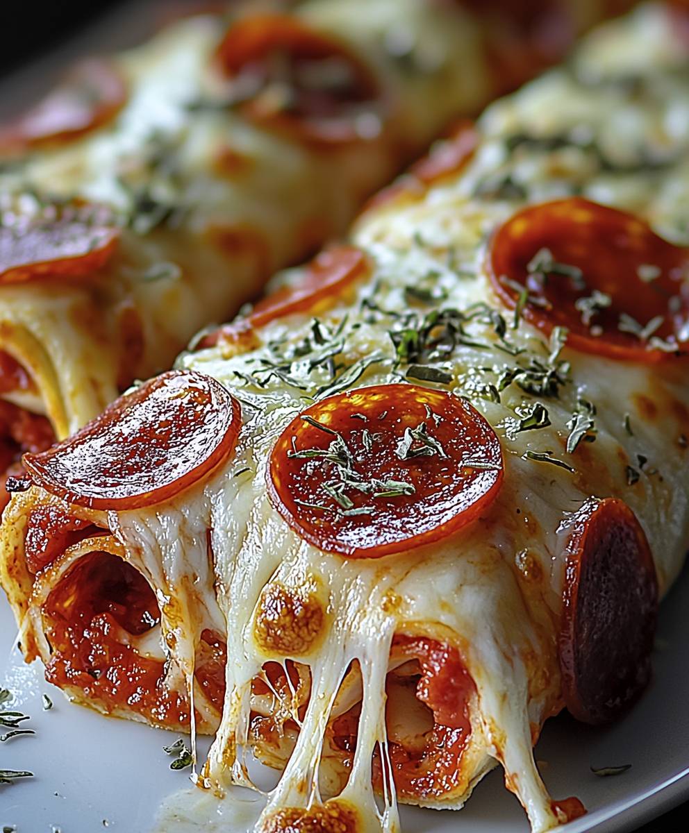 Pepperoni Pizza Roll Ups