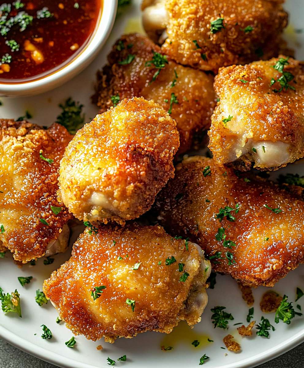 Oven Fried Chicken Thighs