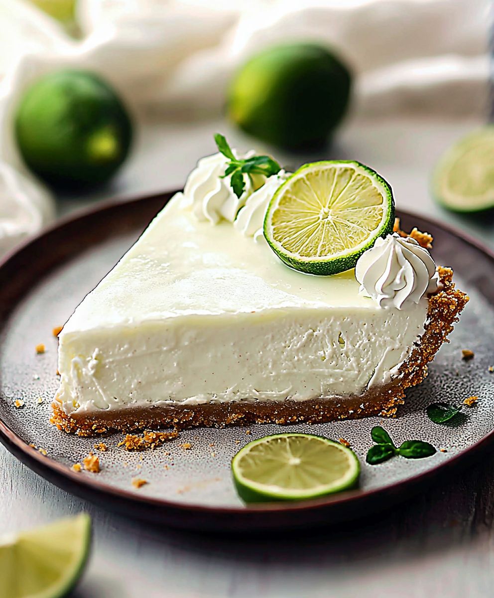 Frozen Margarita Pie