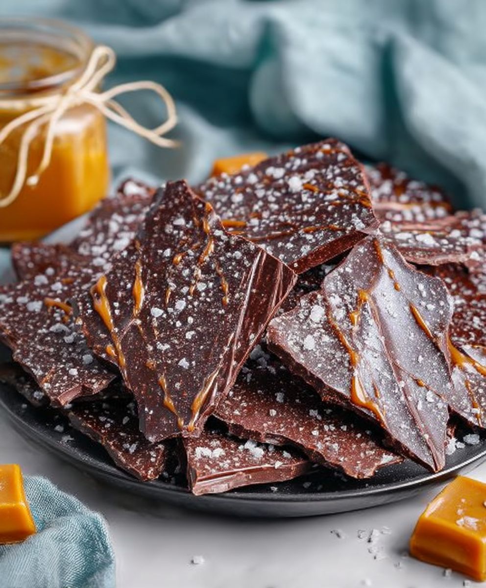 Dark Chocolate Sea Salt Bark