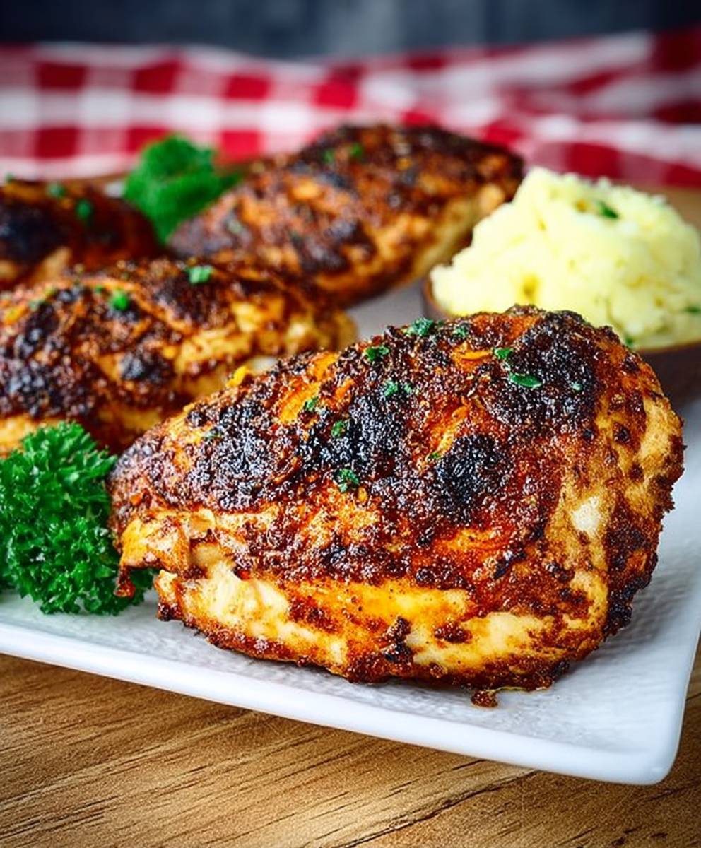 Spicy Rub Chicken Breasts