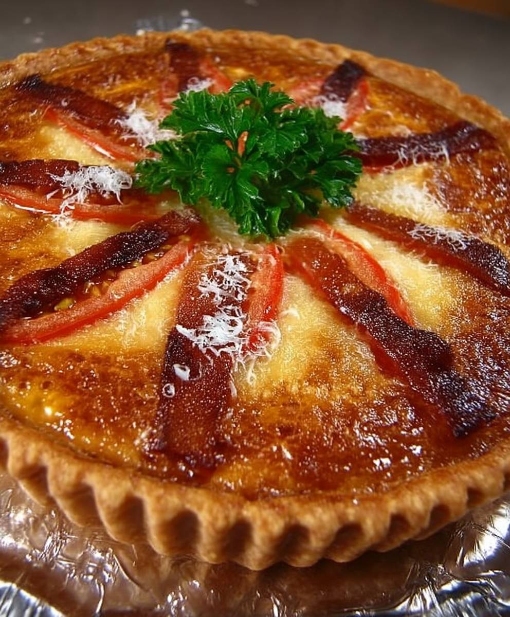 Italian Tomato Pie