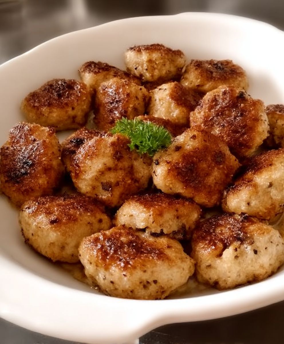 Moist turkey meatballs