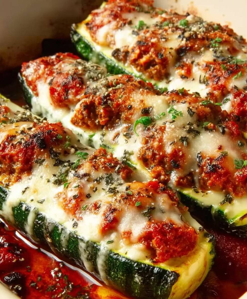 Stuffed Zucchini Boats