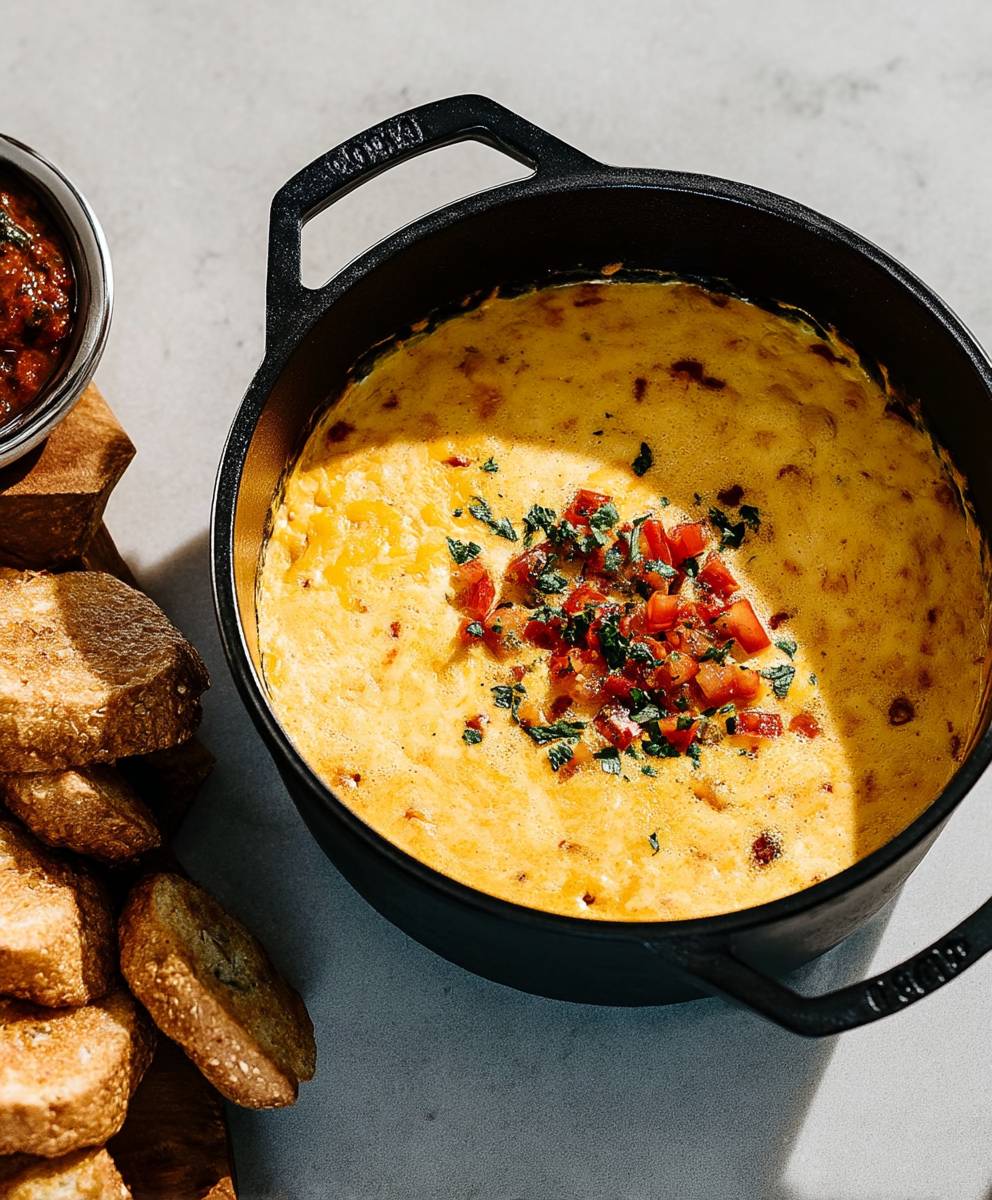 Pumpkin Queso Fall Appetizer