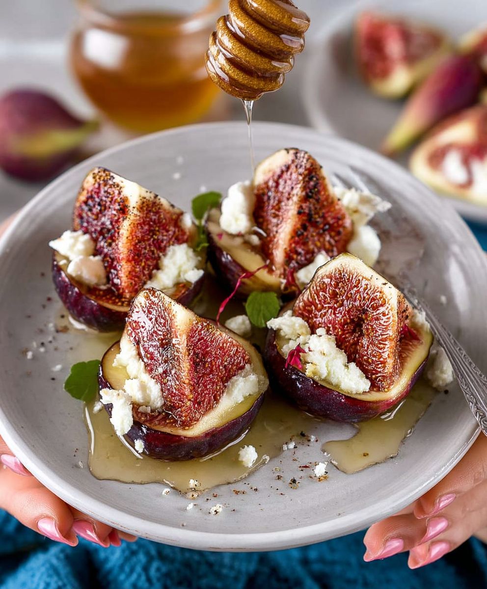 Figs goat cheese