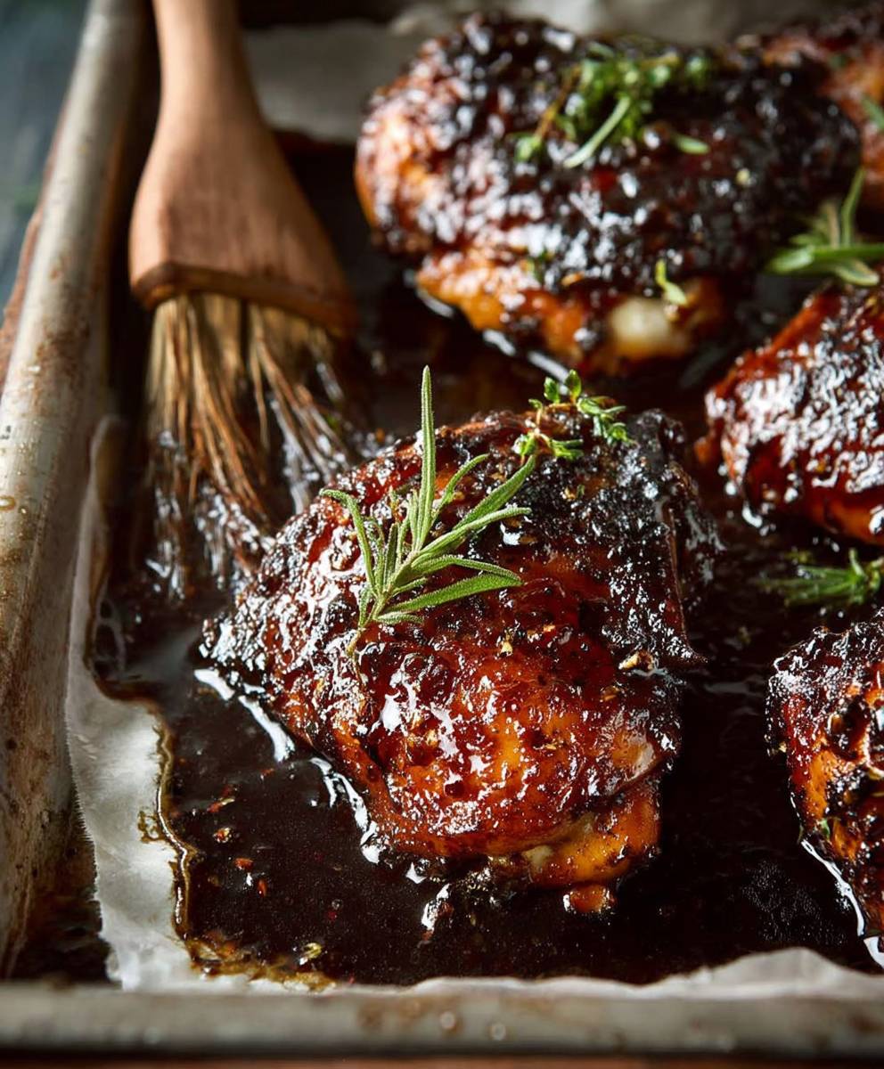 Balsamic chicken bake