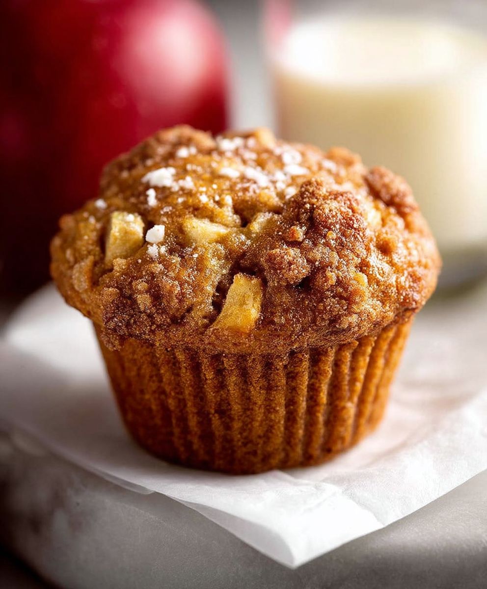 Apple muffins stay fresh