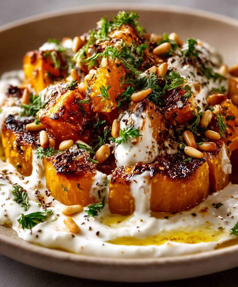 Roasted Pumpkin Yogurt Sauce
