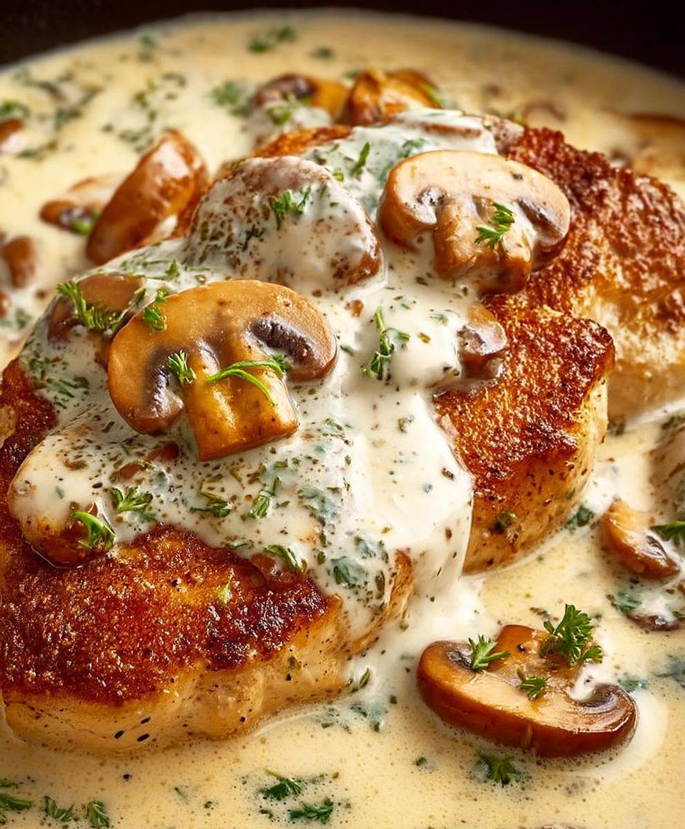 Creamy Mushroom Chicken Breast