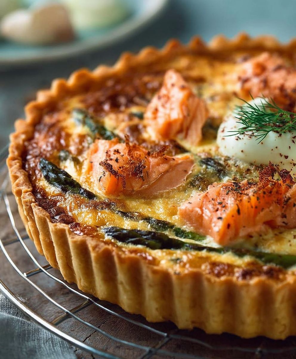 Salmon Quiche