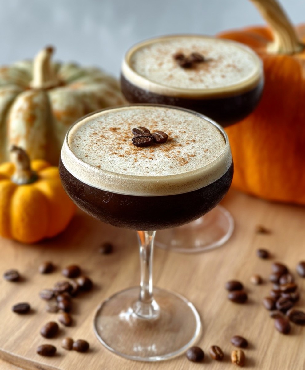 Pumpkin Spice Espresso Martini