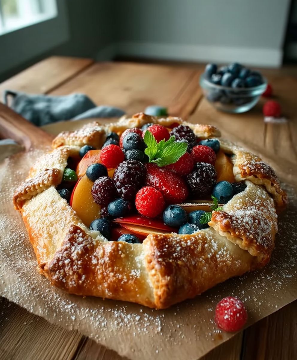 Summer Fruit Crostata