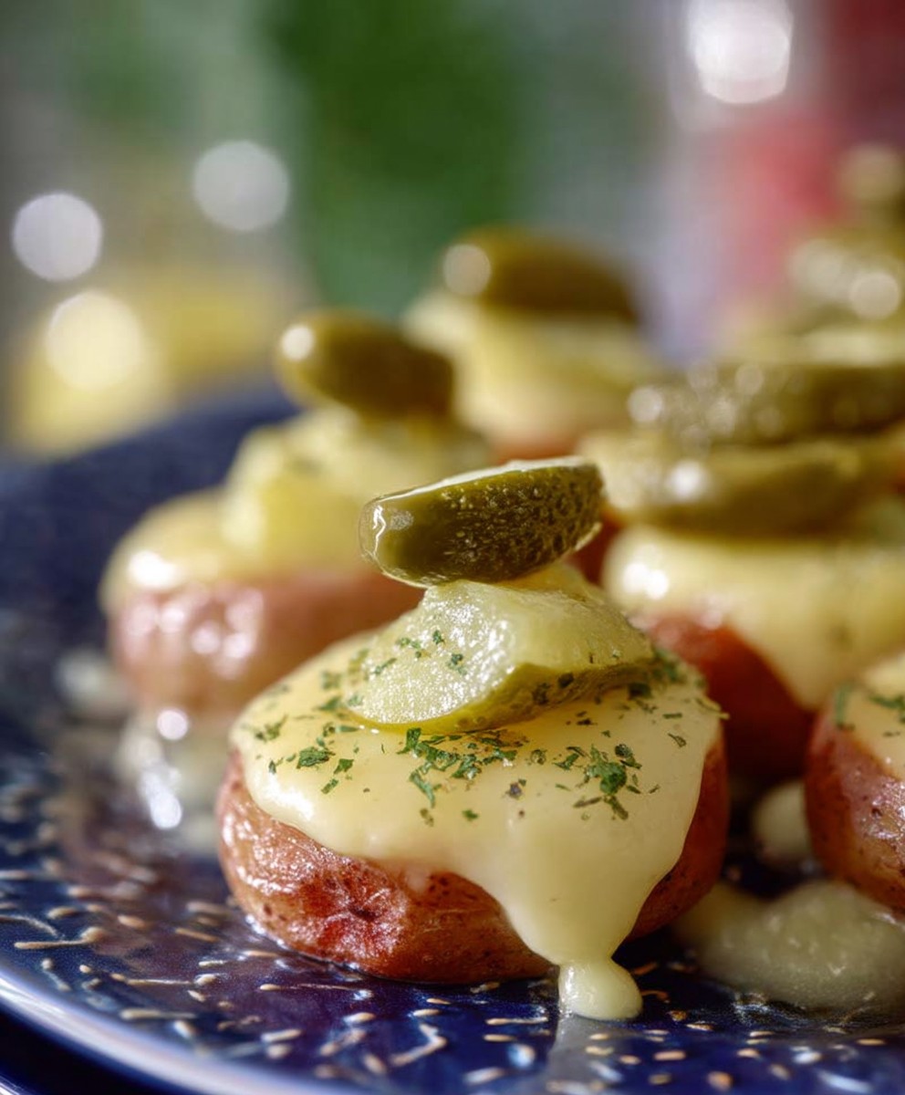 Raclette Potatoes Cornichons