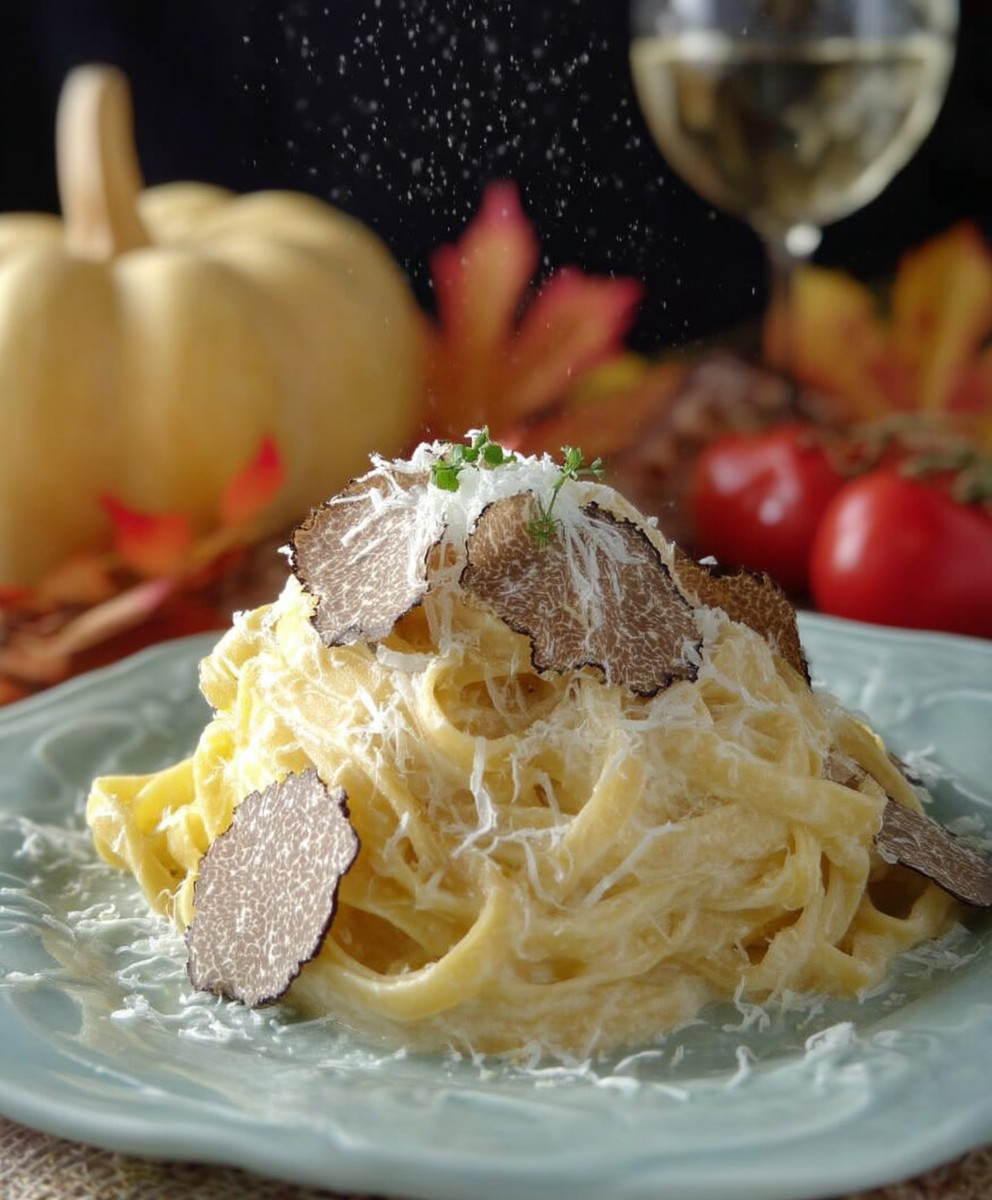 Truffle Pasta with Fresh Truffles