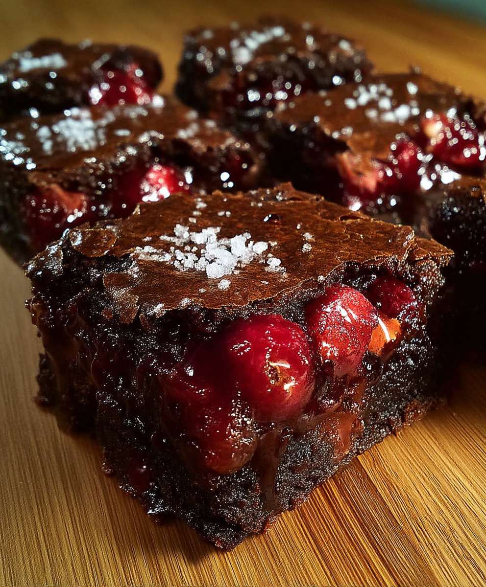 Cranberry Orange Brownies