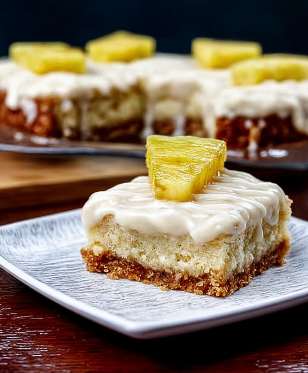 Pineapple cream cheese cake