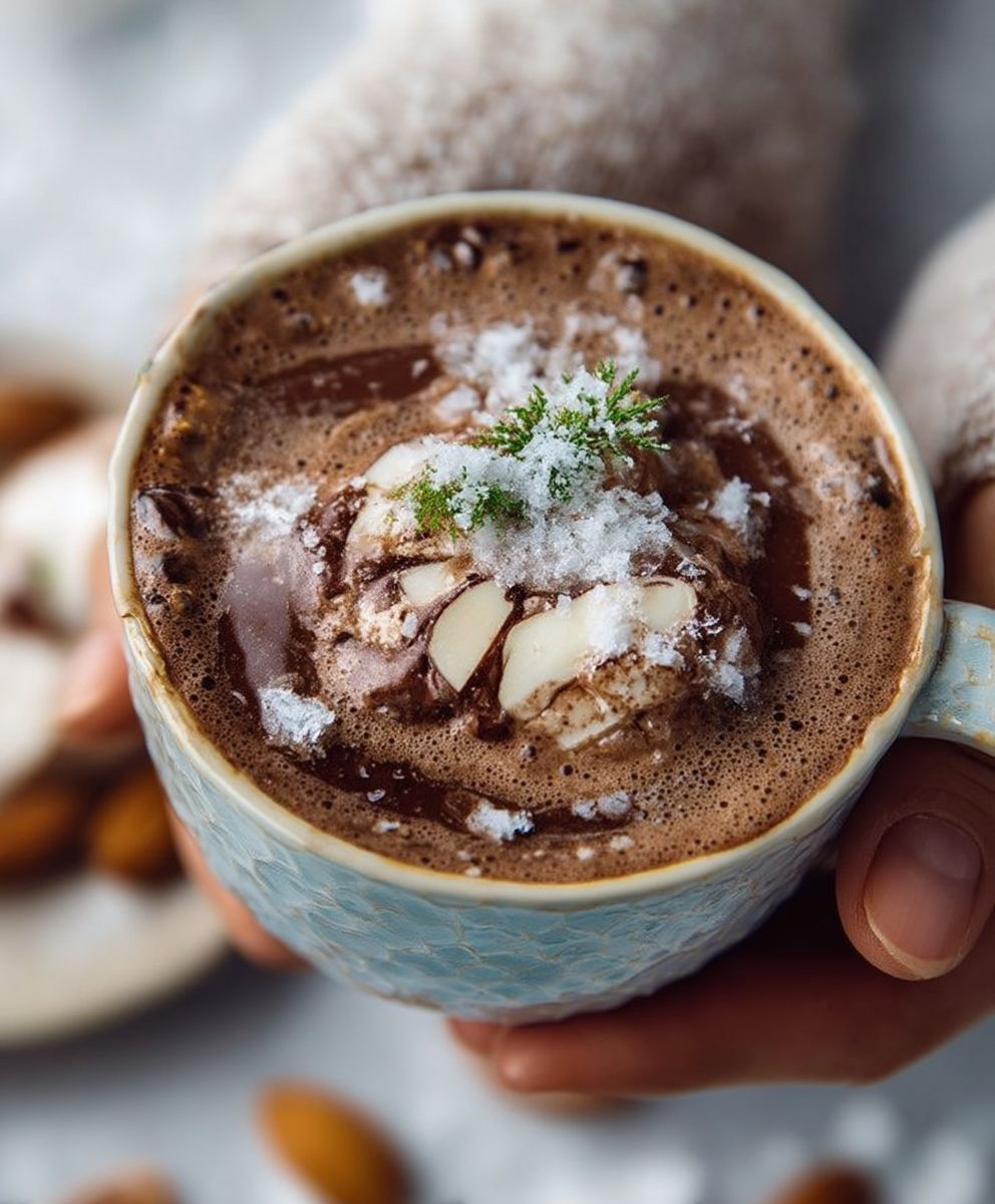 Almond Milk Hot Chocolate