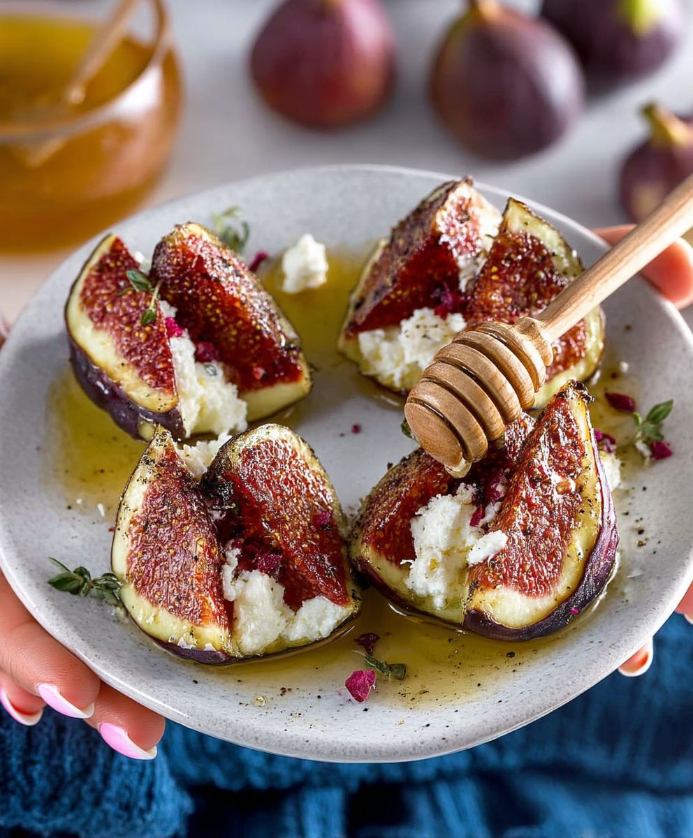 Figs goat cheese