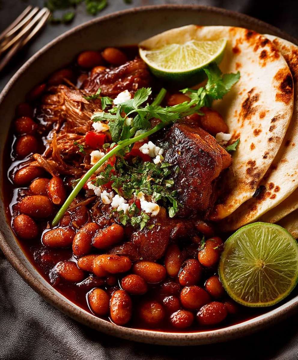 Chipotle Pork and Beans