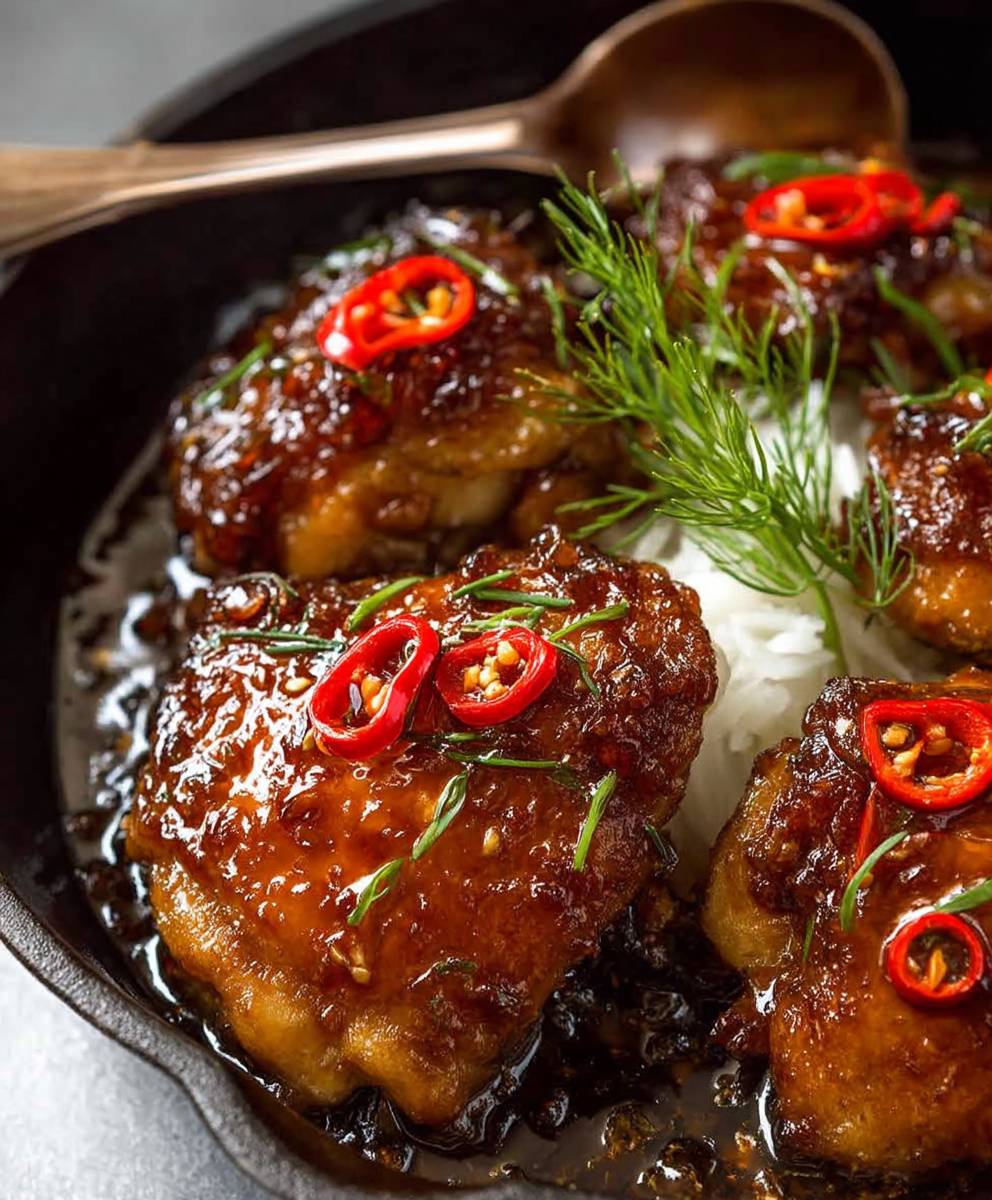 Coconut Caramel Chicken