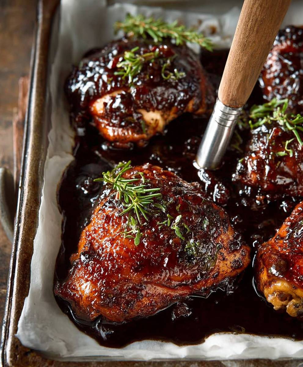 Balsamic chicken bake