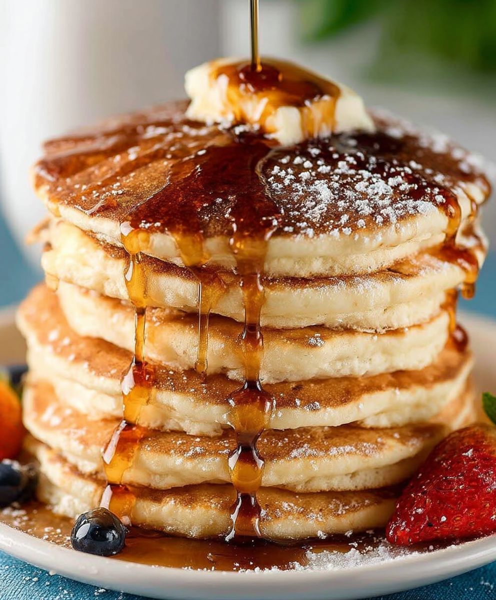 Fluffy Quick Pancakes