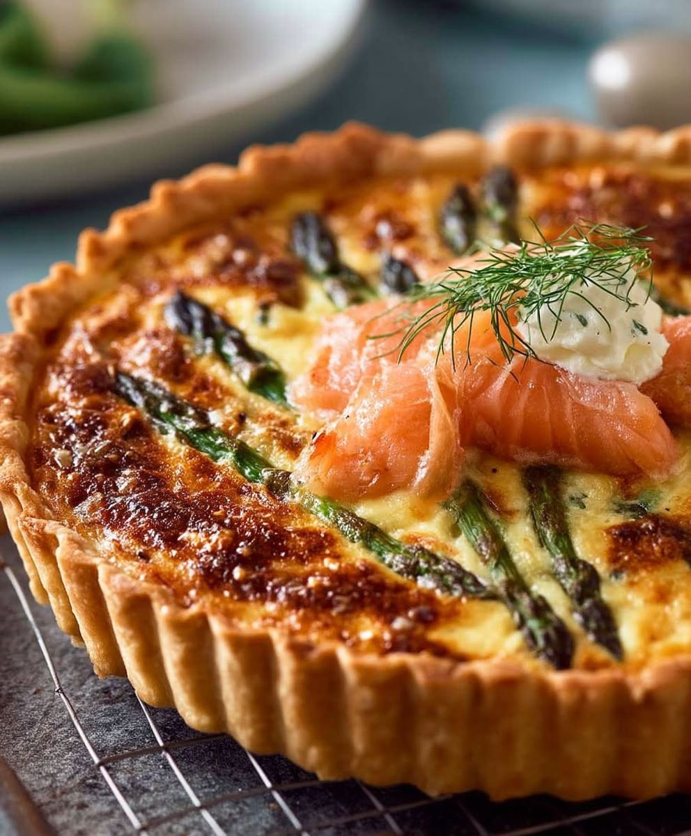 Salmon Quiche
