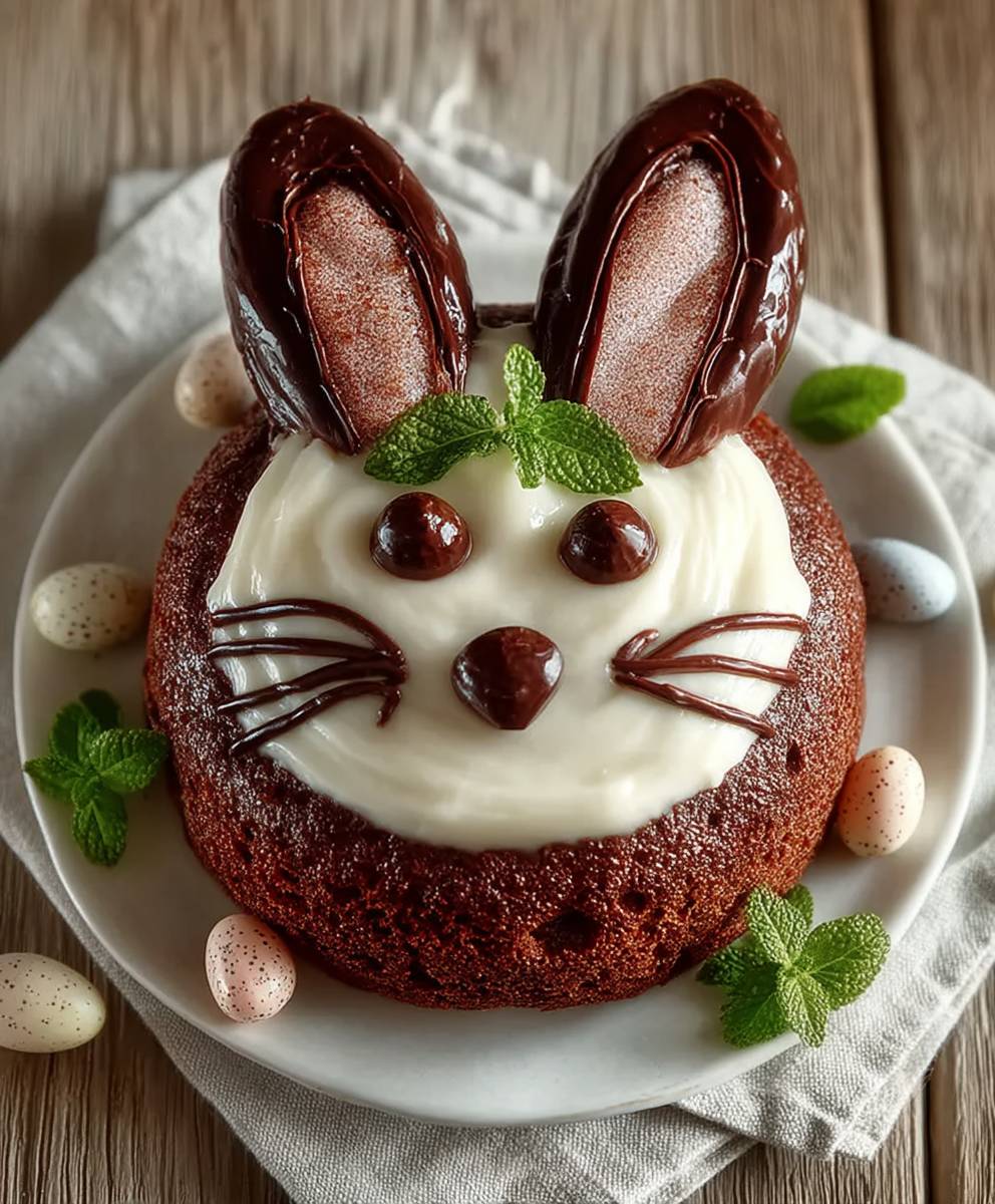 Chocolate Bunny Cake