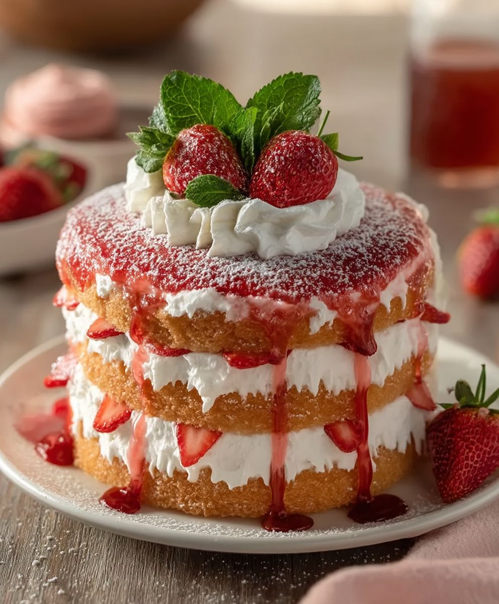 Strawberry Cake
