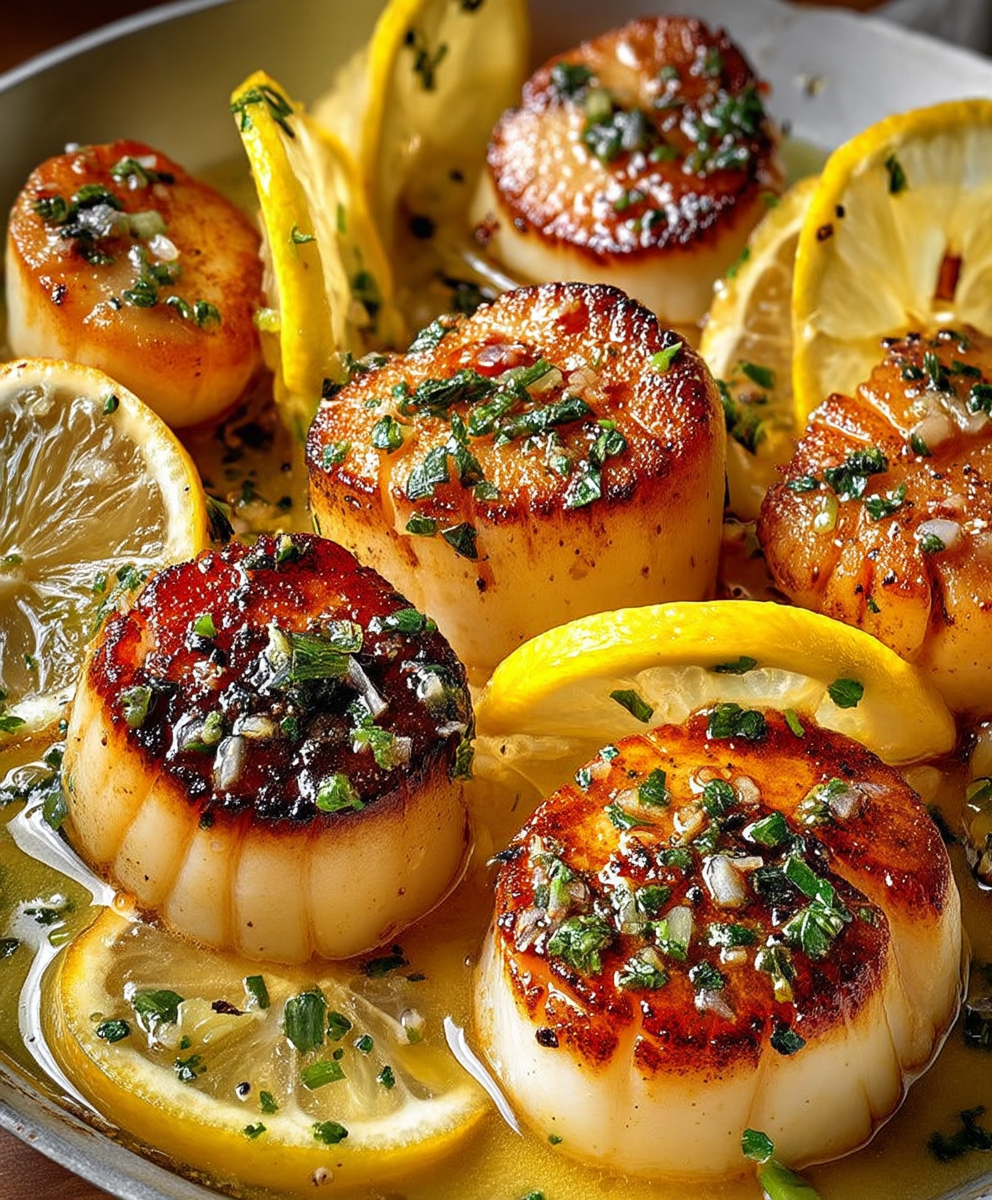 Garlic Butter Scallops