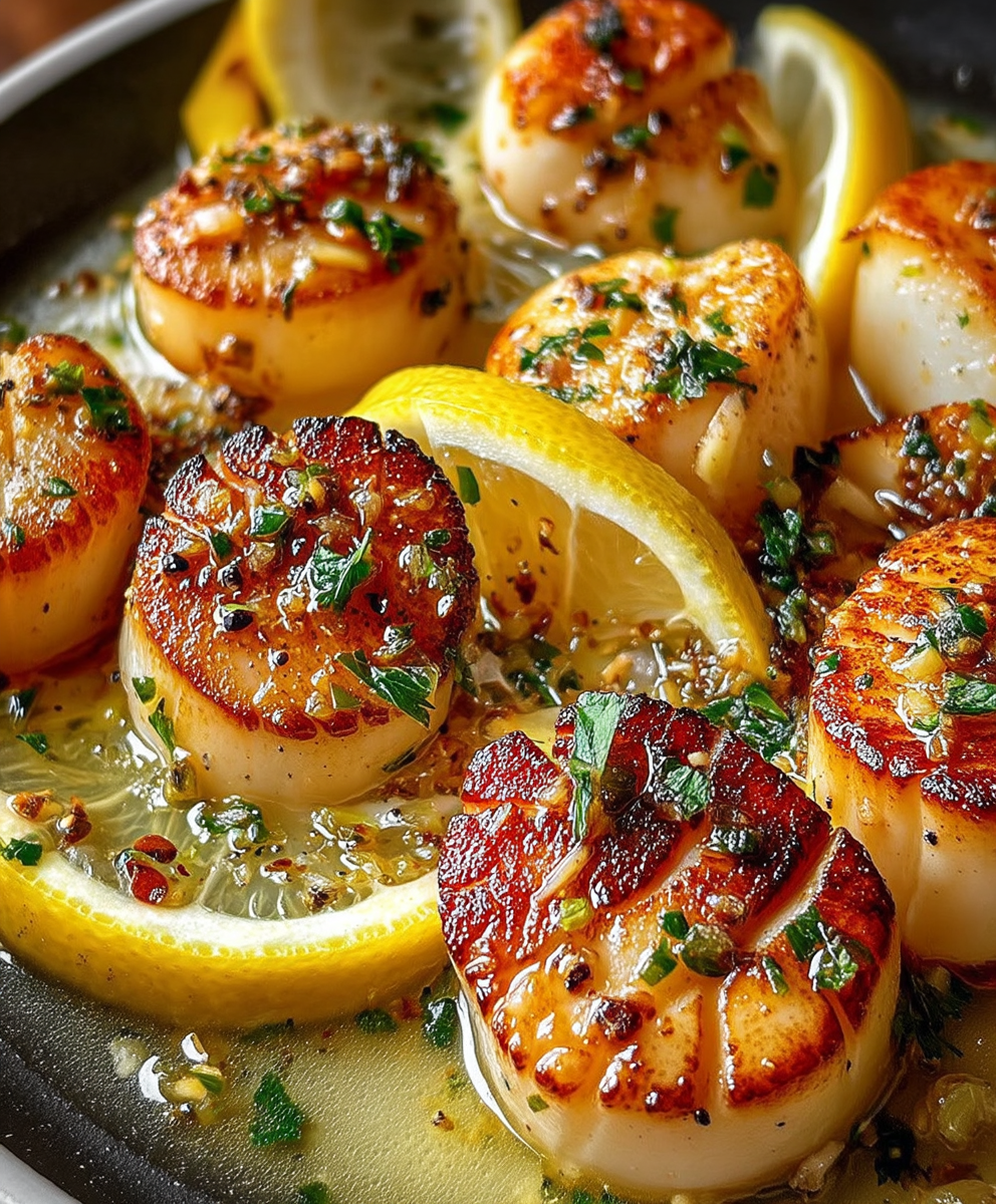 Garlic Butter Scallops