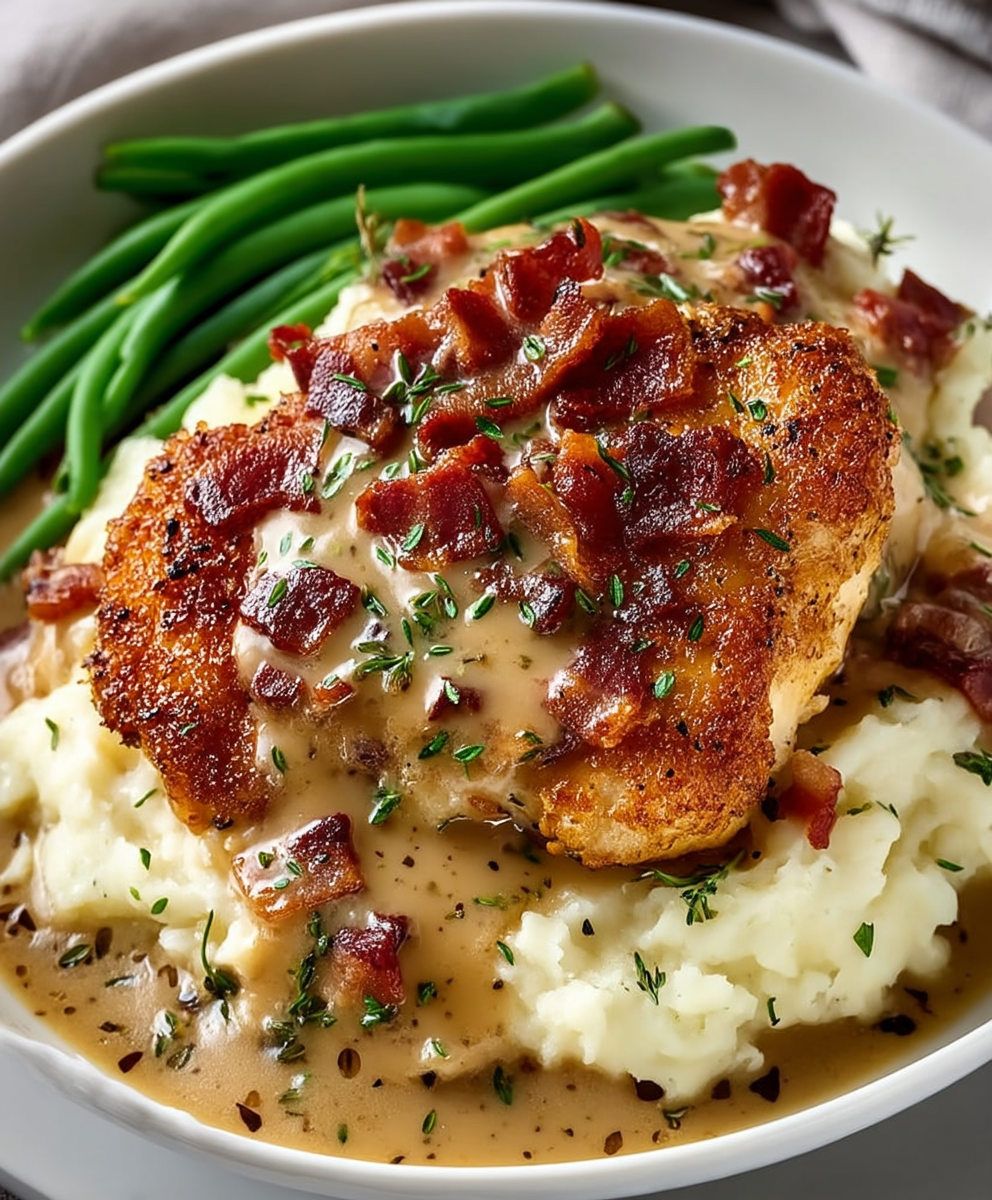 Bacon Smothered Chicken