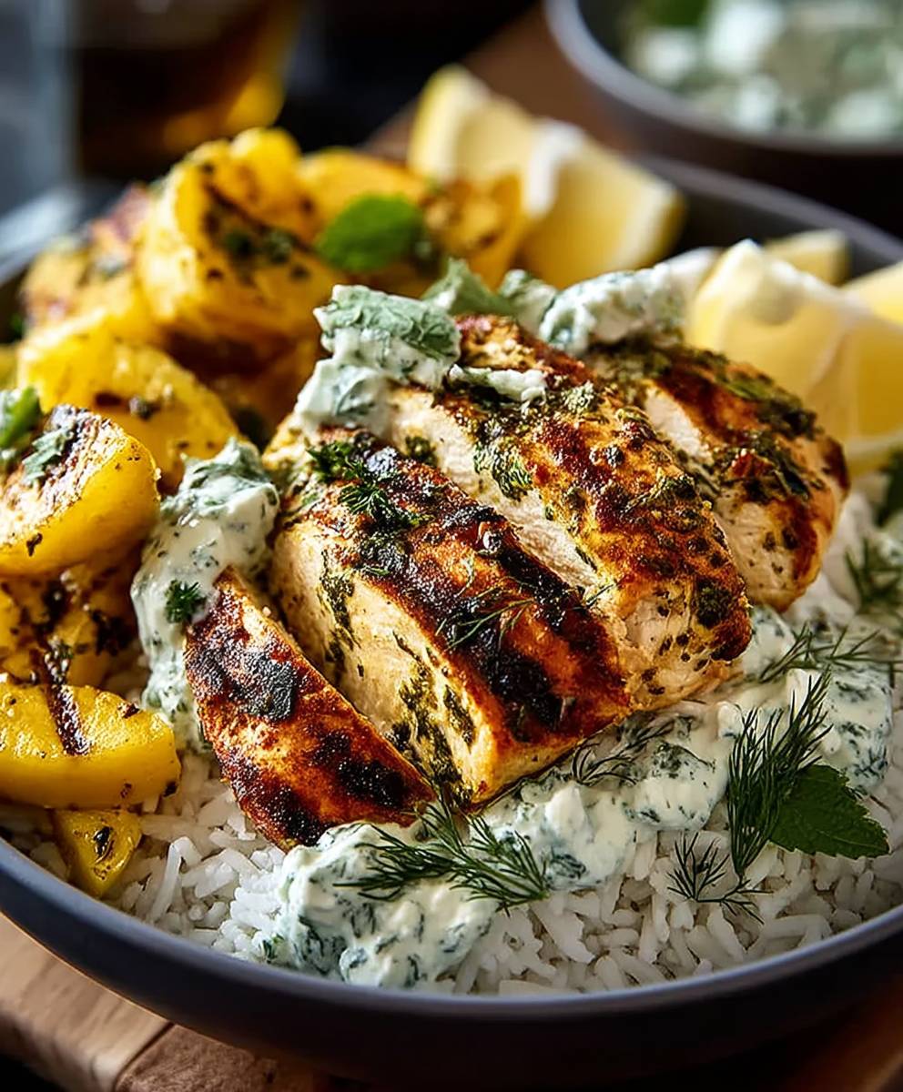 Chicken Tzatziki Bake