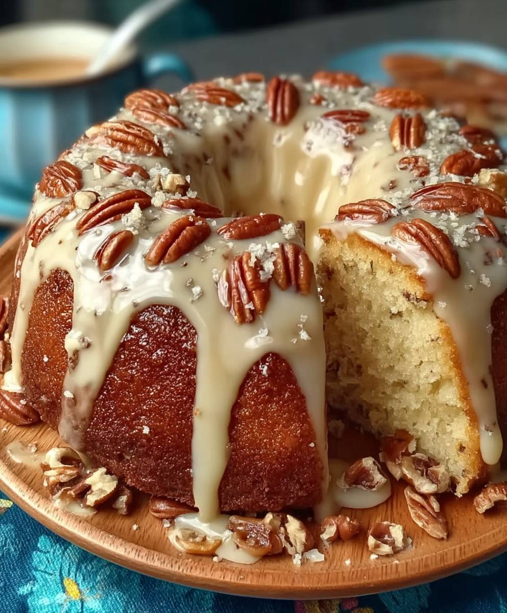 Butter Pecan Pound Cake