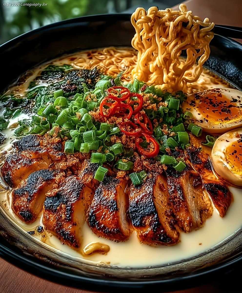 Fiery Chicken Ramen