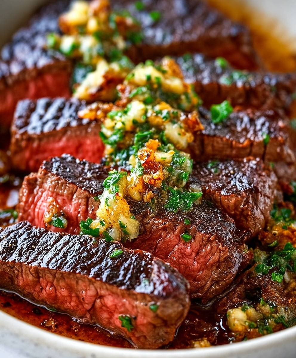 Garlic Butter Brazilian Steak