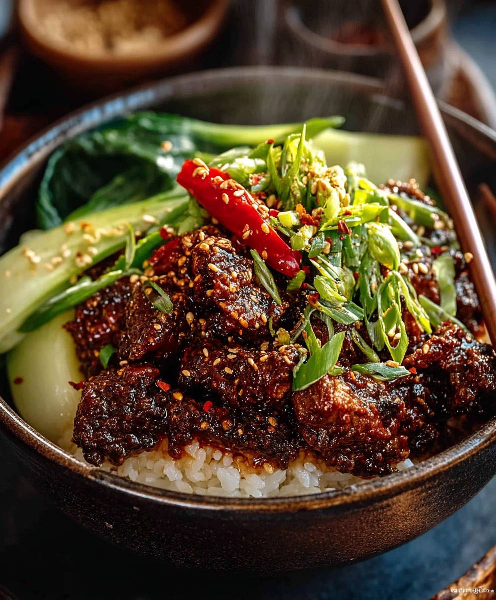 Korean Gochujang Beef Bowls