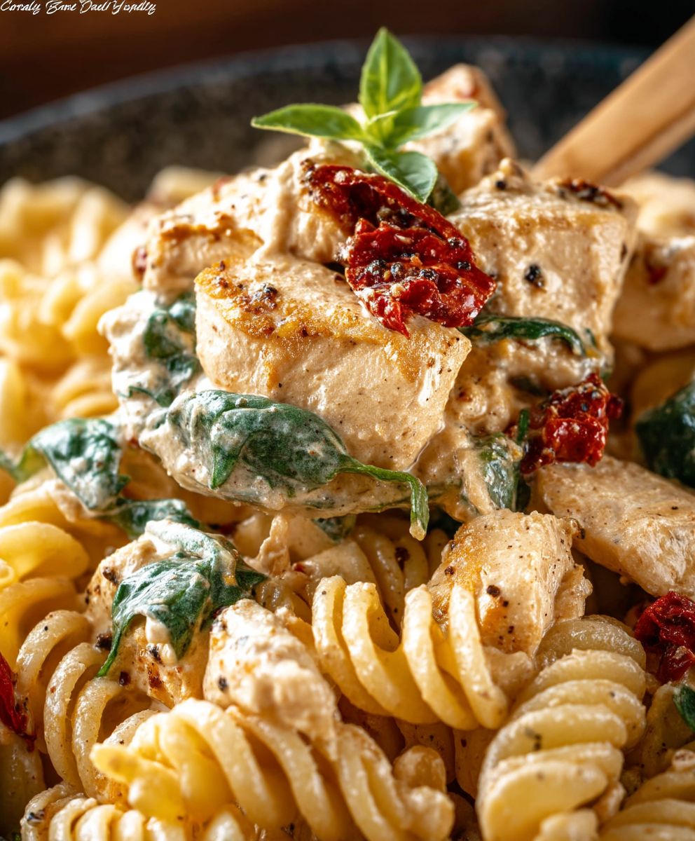 Sun Dried Tomato Chicken Pasta