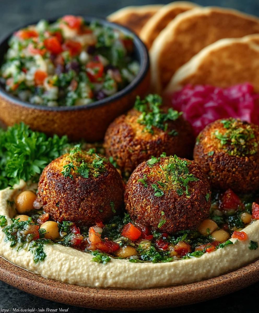 Vegan Falafel Platter