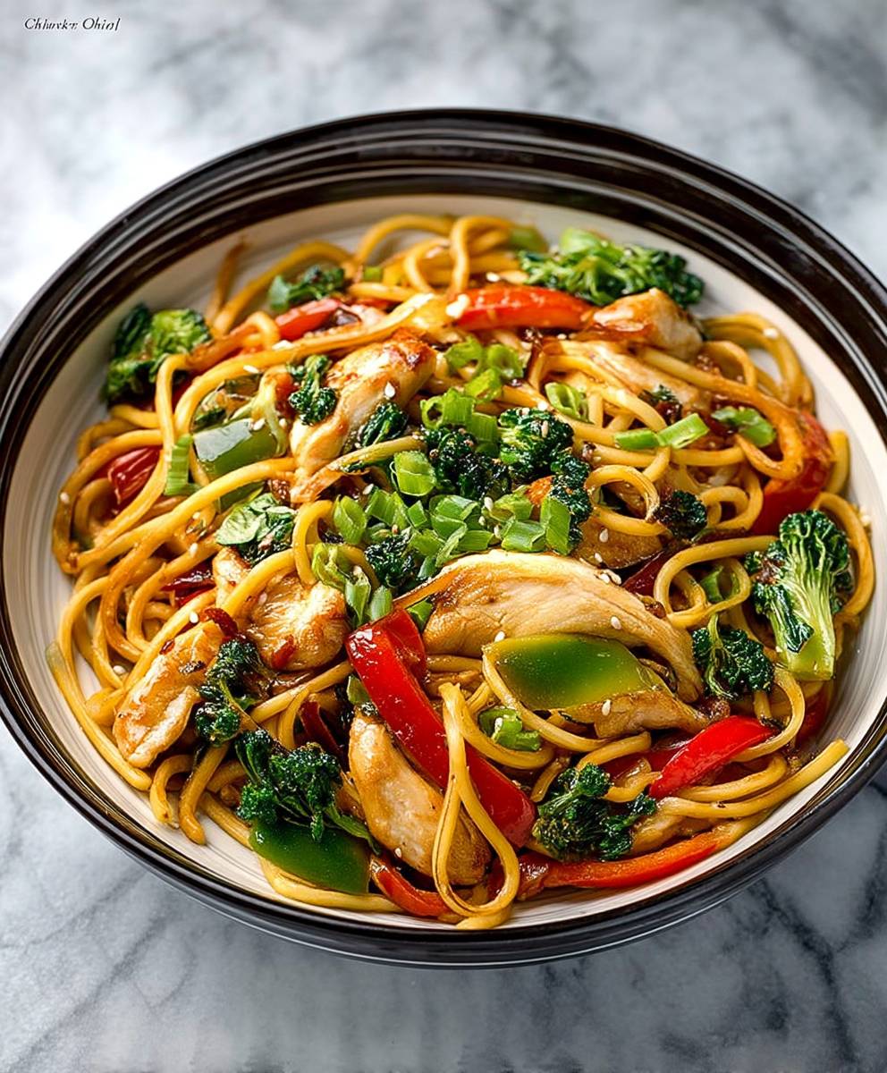 Chicken Lo Mein