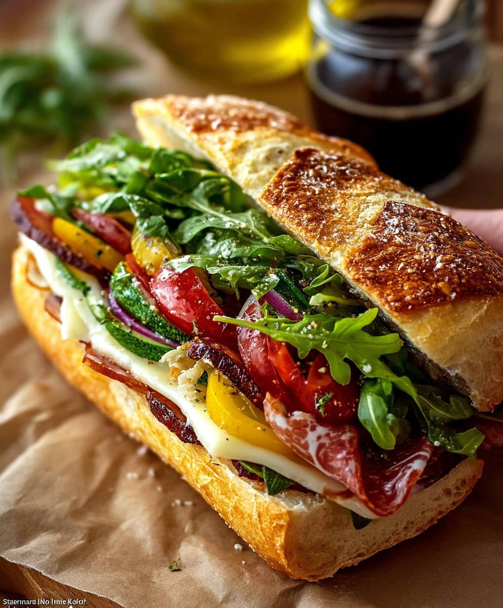Italian Salad Sandwich