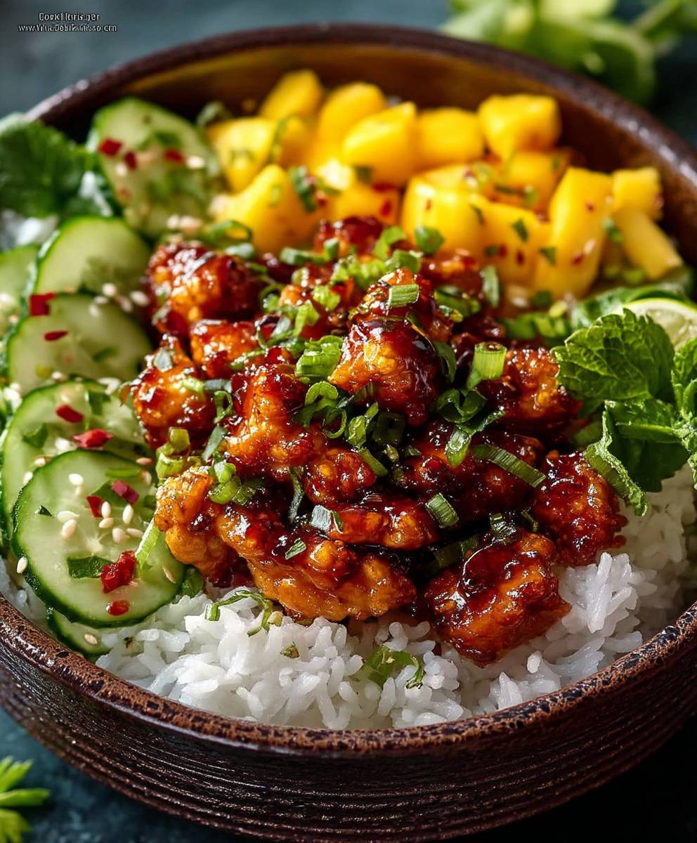 Chili Crisp Chicken Bowl