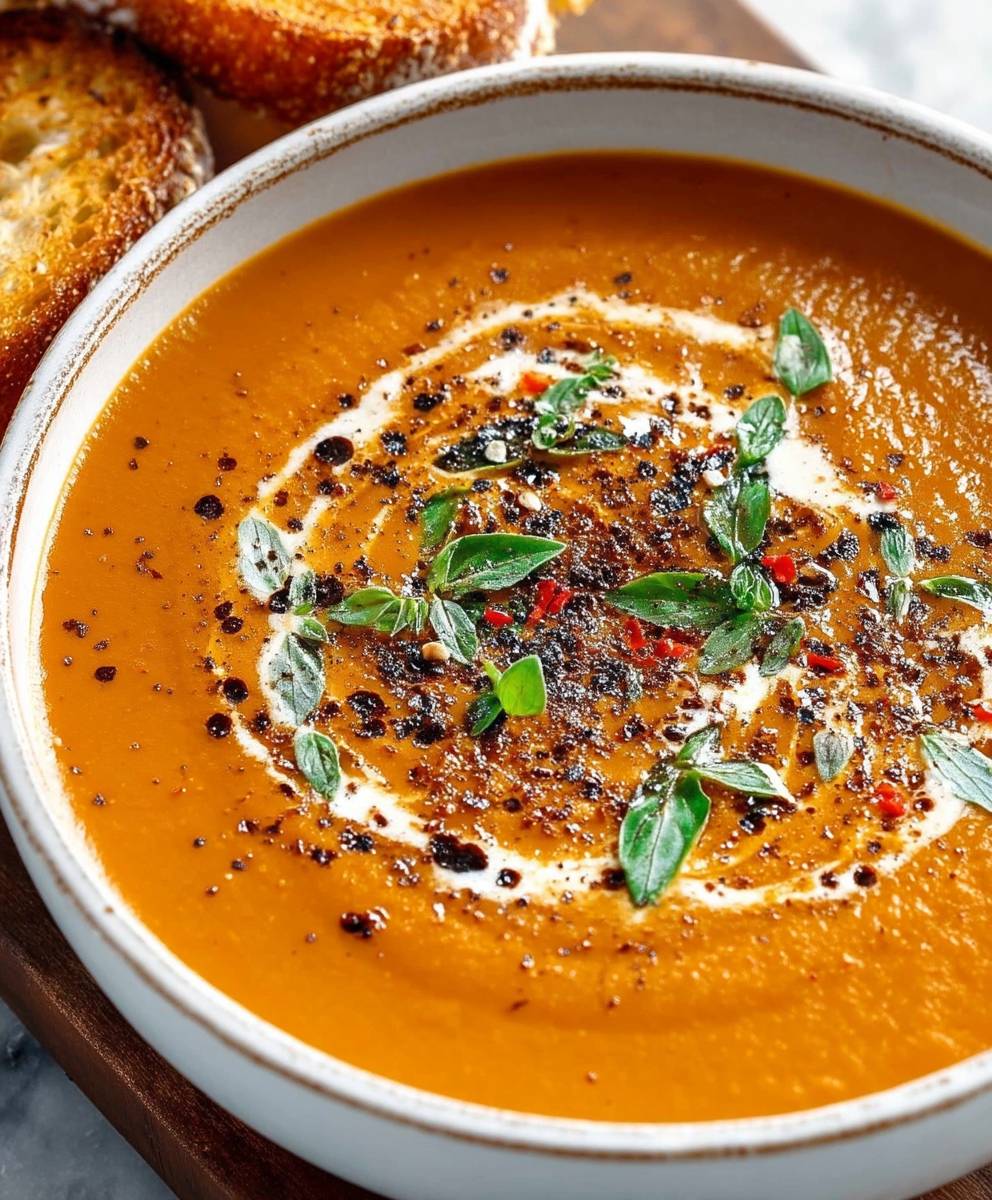 Roasted Red Pepper Soup